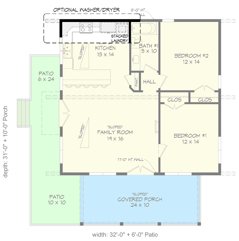 1200 square feet house plans 5