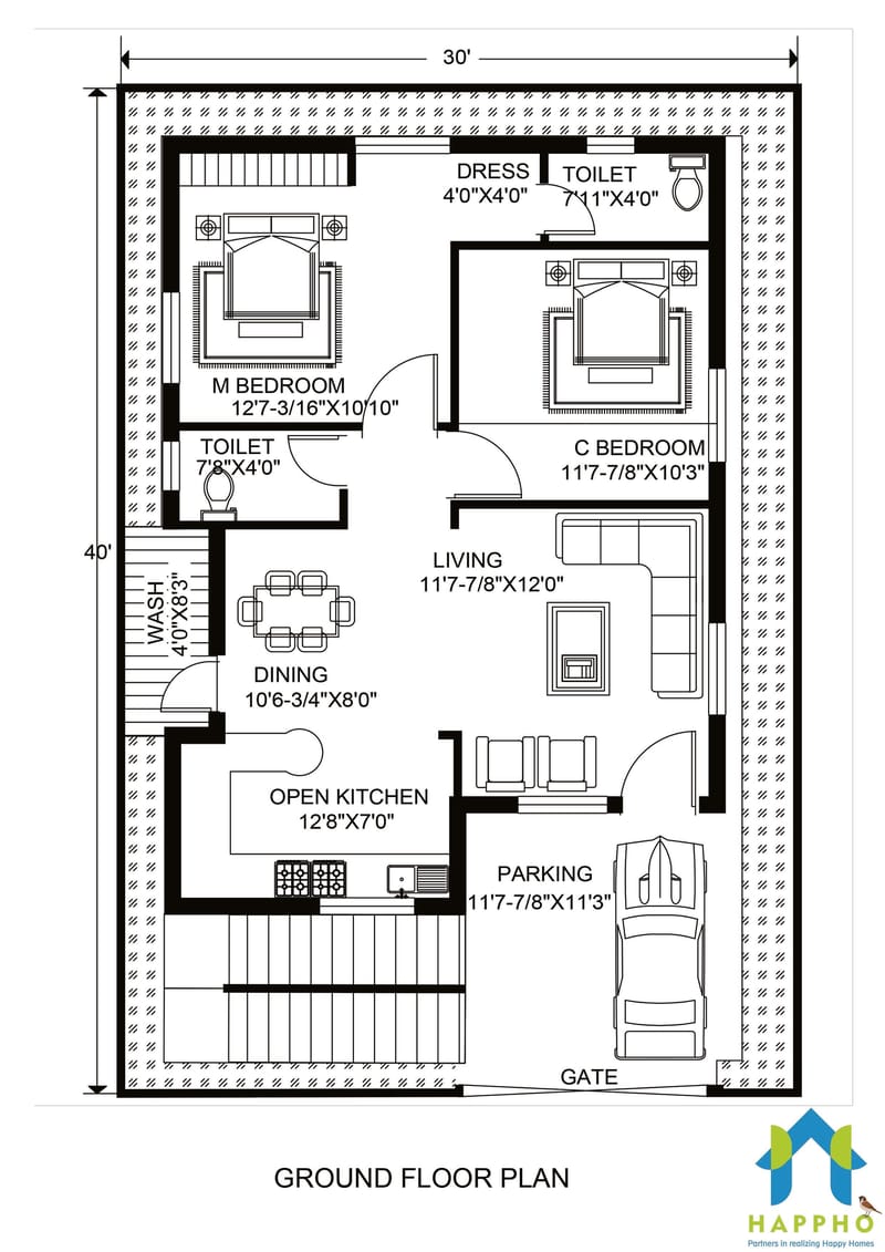 1200 square foot house plans 3