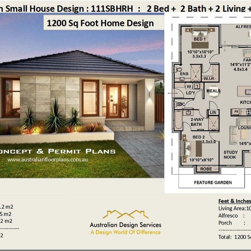 1200 square foot house plans 1