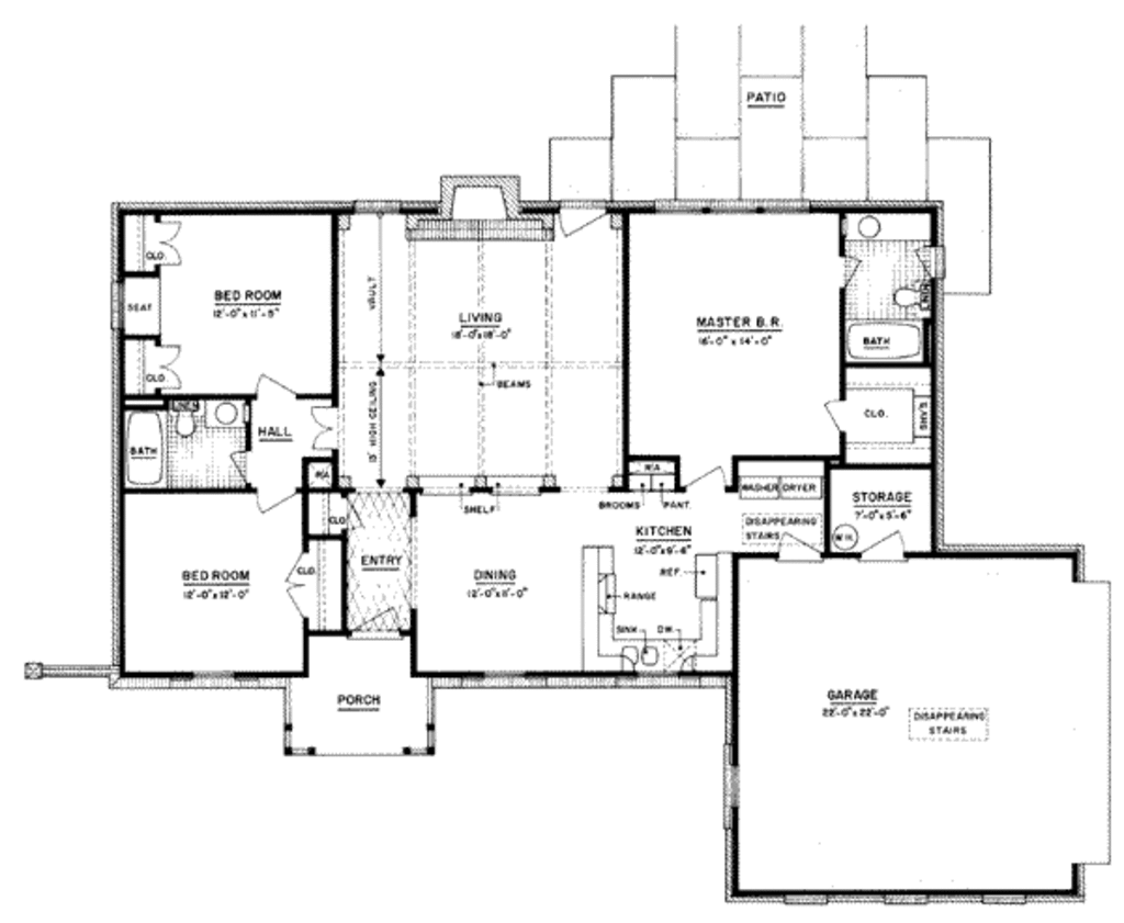 1400 square foot house plans 3