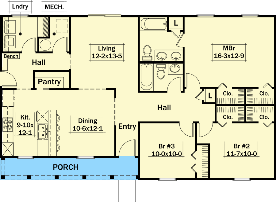 1400 square foot house plans 5