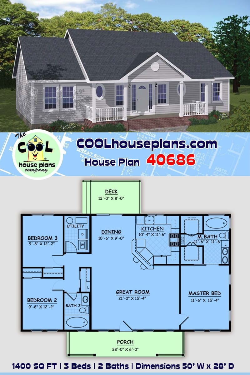 1400 square foot house plans 2