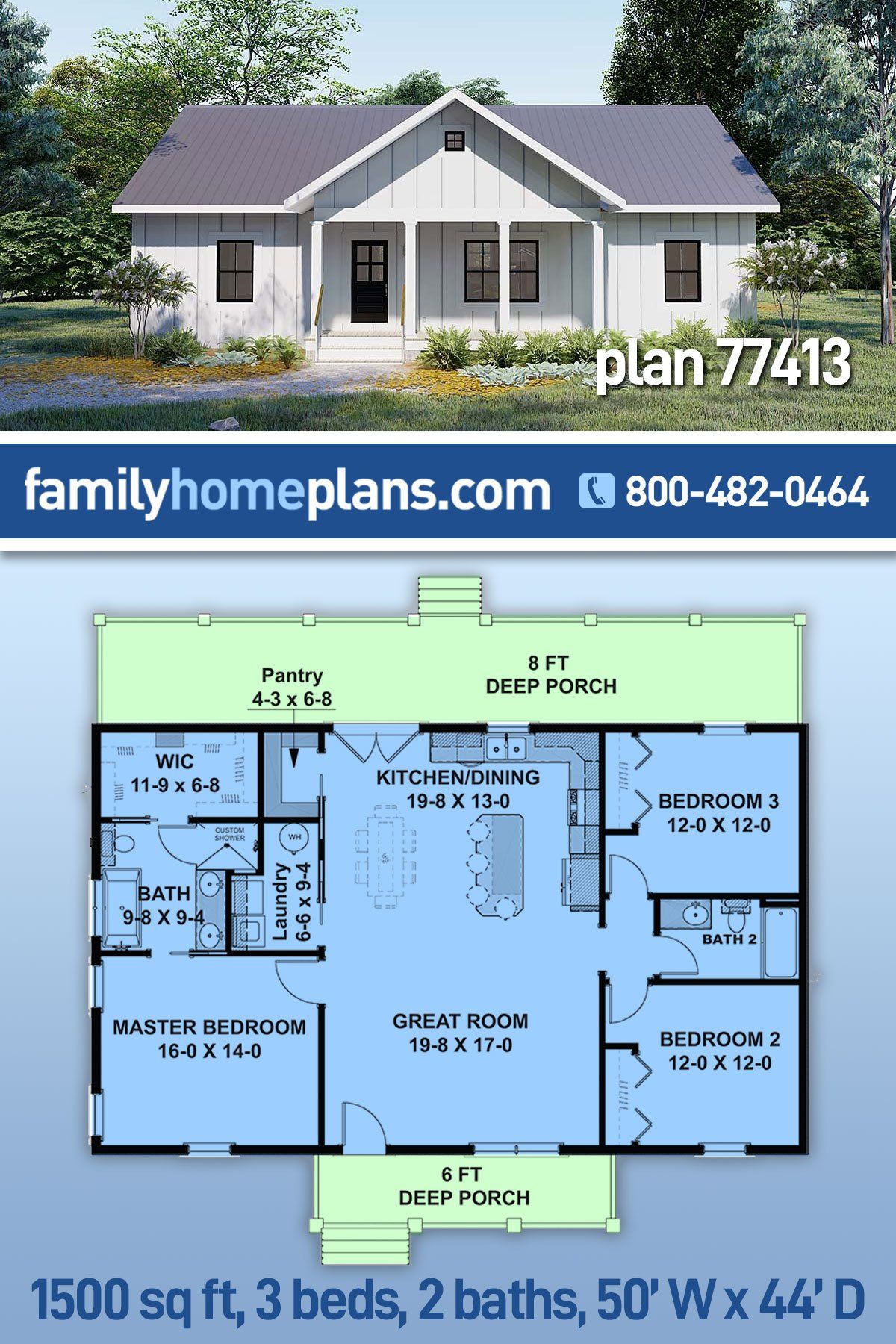 1500 square foot ranch house plans 2