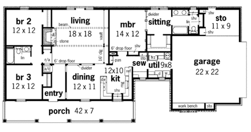 1600 sq ft house plans 3 bedroom 5