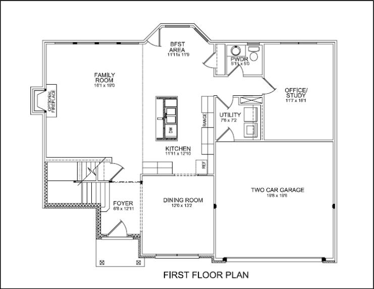 1st floor master home plans 4