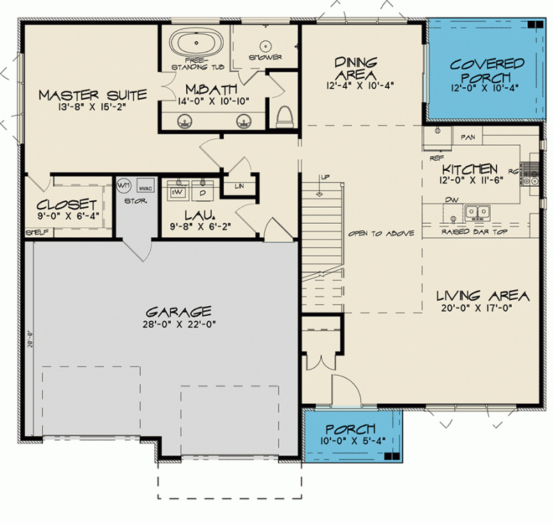 1st floor master home plans 5