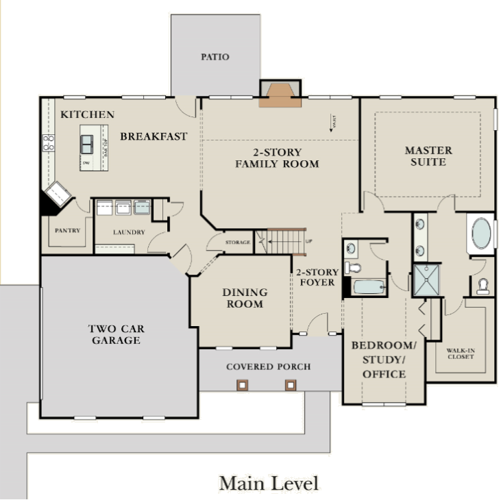 1st floor master home plans 1