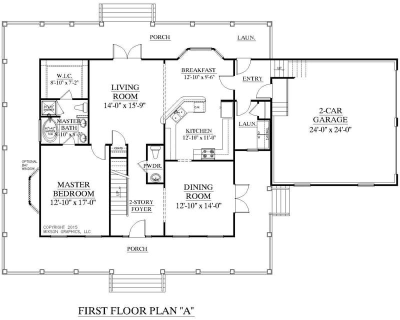1st floor master home plans 4