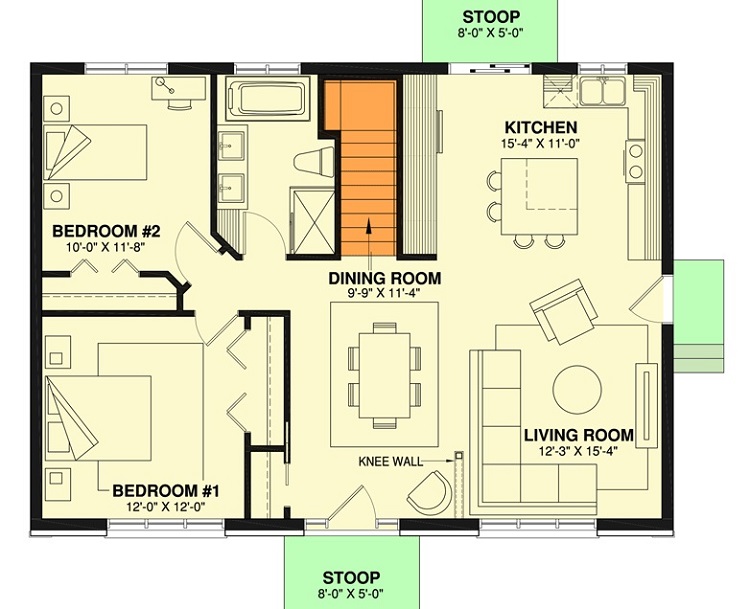 2 bed 1 bath house plans 3