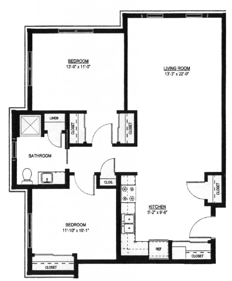 2 bedroom 1 bathroom house designs 2