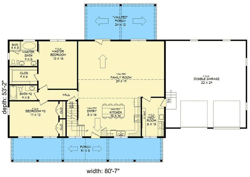 2 bedroom 2 bath farmhouse plans 3