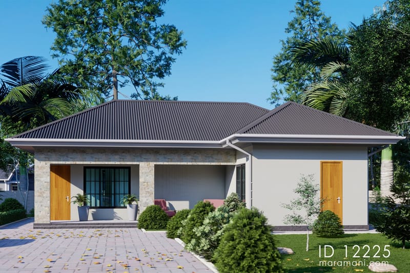 2 bedroom and 2 bathroom house 2