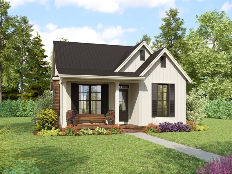 2 bedroom guest cottage plans 4