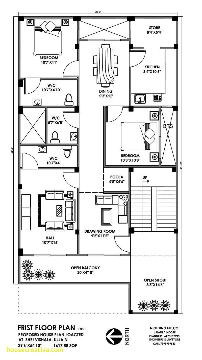 2 bedroom house plans under 1500 sq ft 3