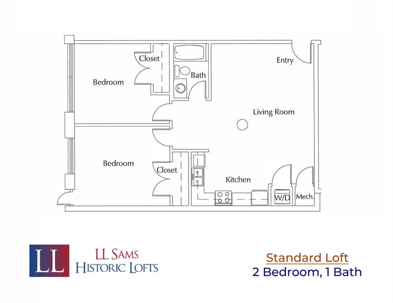 2 bedroom loft floor plans 5