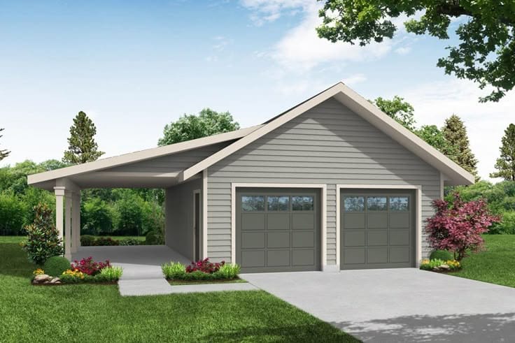 2 car garage plans free 4
