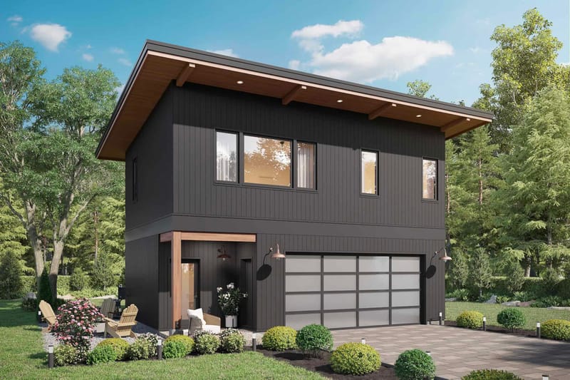 2 car garage with apartment plans 1