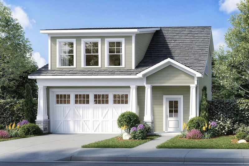 2 car garage with apartment plans 5