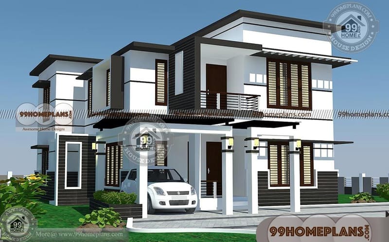 2 storey 4 bedroom house design 5