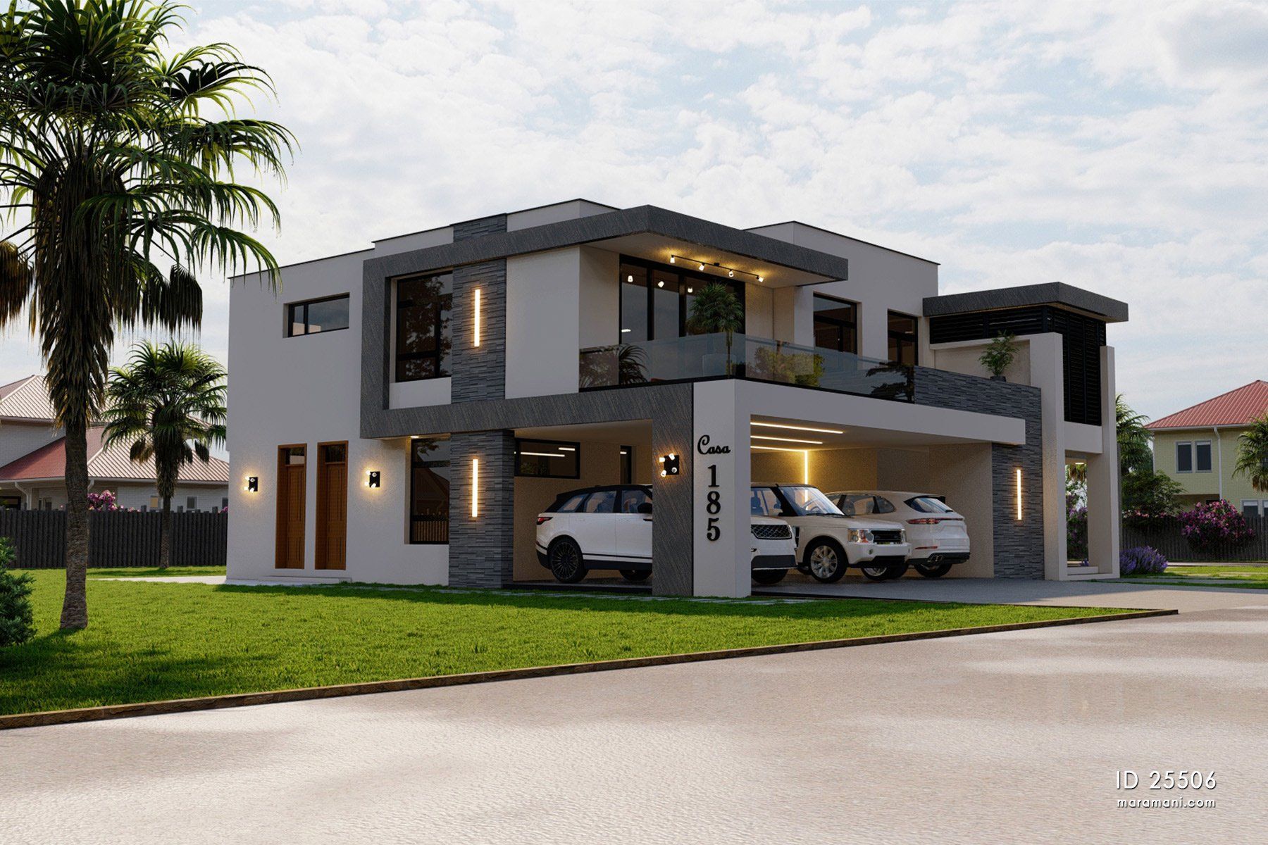2 storey 5 bedroom house designs 4