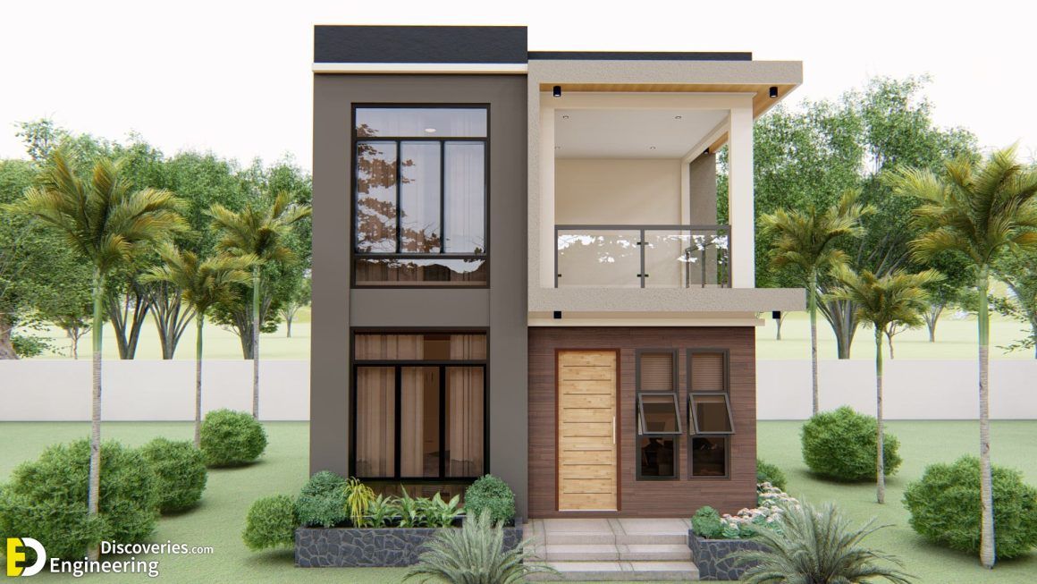2 storey house designs with balcony 4