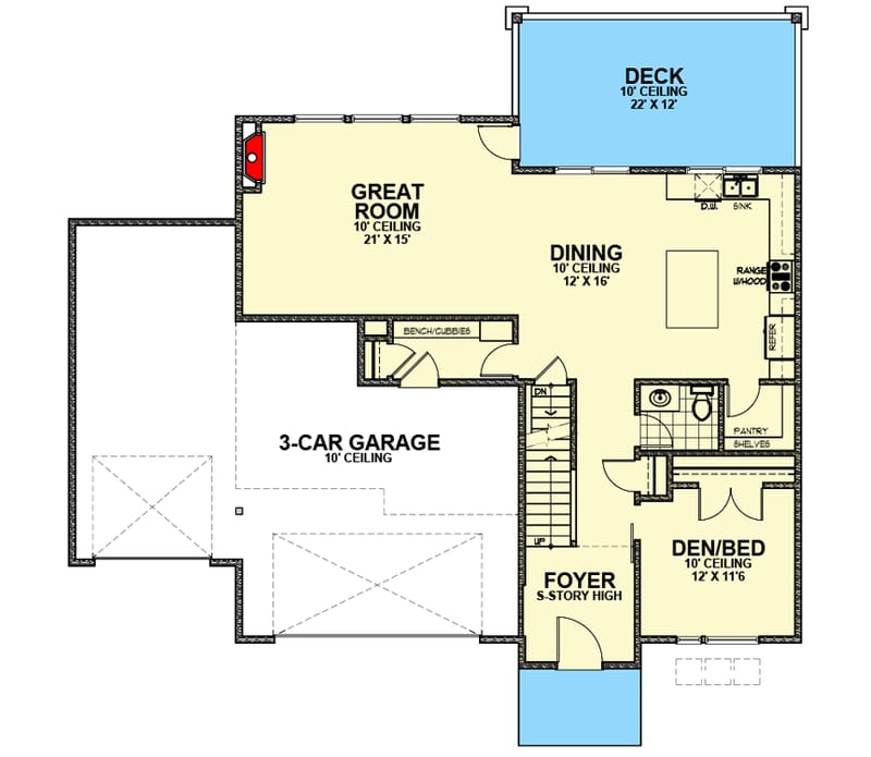 2 story house plans with basement 4