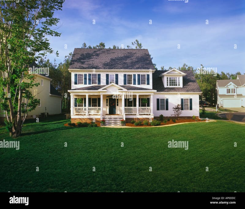 2 story house with front porch 5