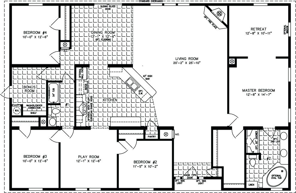 2000 sq foot floor plans 1