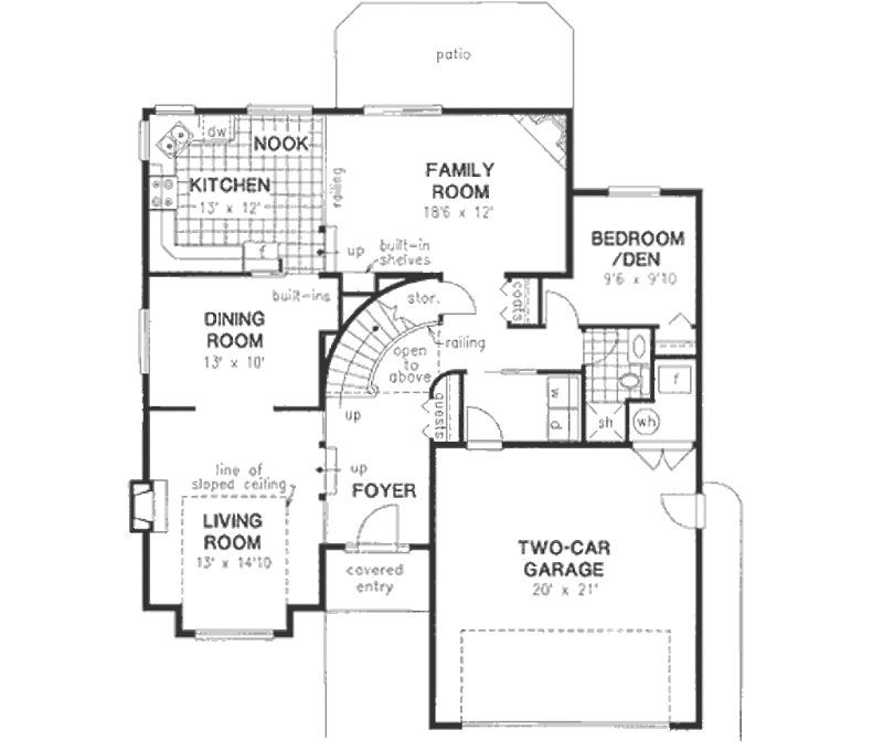 2000 sq ft house plans with 4 bedrooms 5