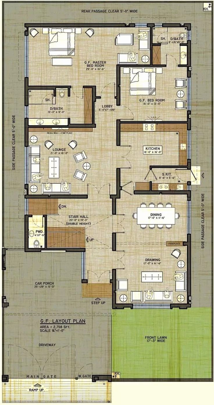 2000 square foot house floor plans 4