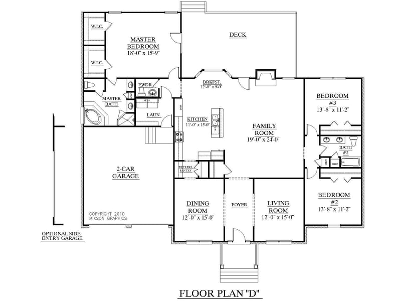 2000 square foot house floor plans 5