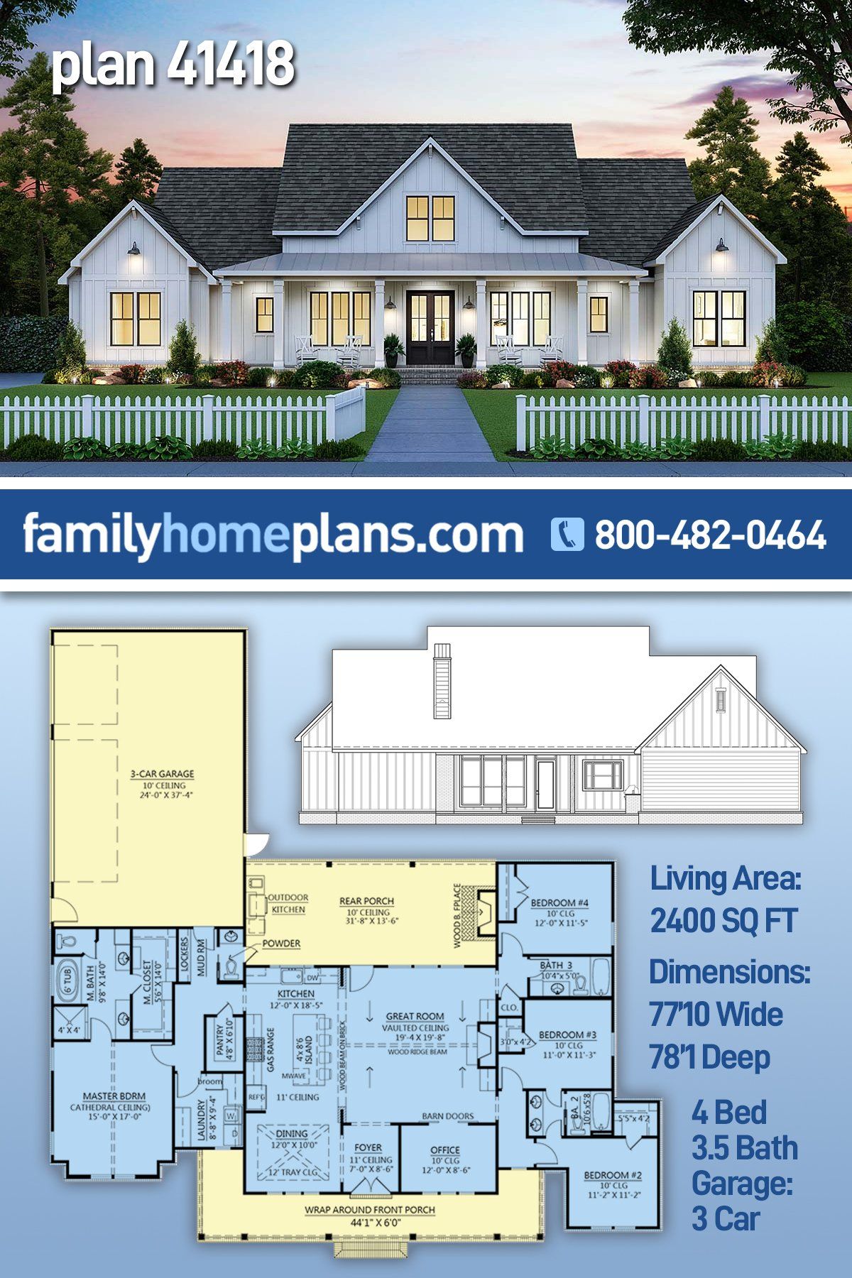 2400 square feet house plans 2