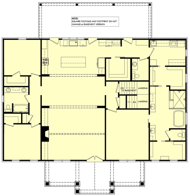 2400 square feet house plans 2