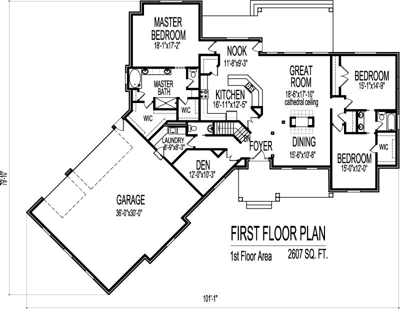 2600 square foot house plans 5