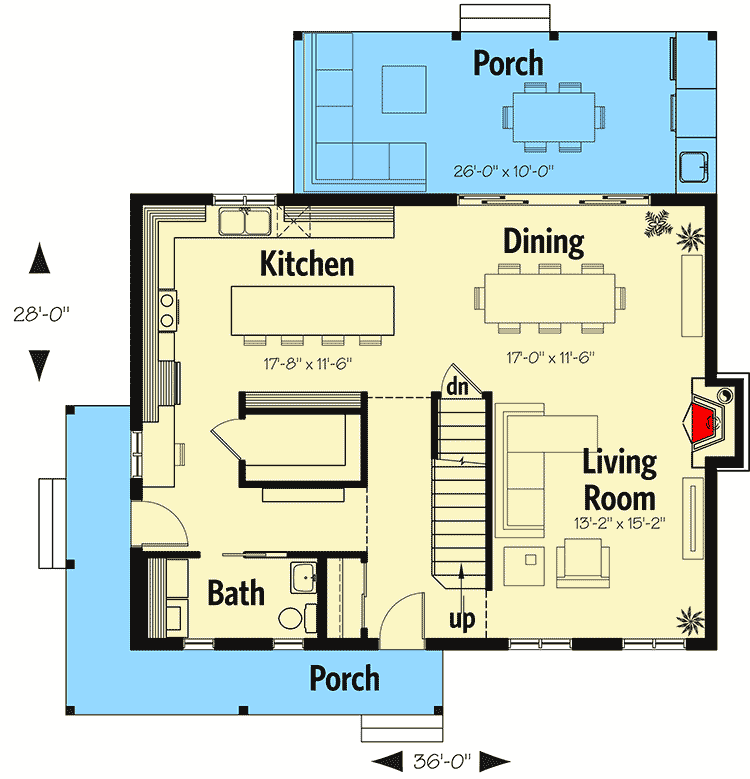 3 bed cottage floor plans 3