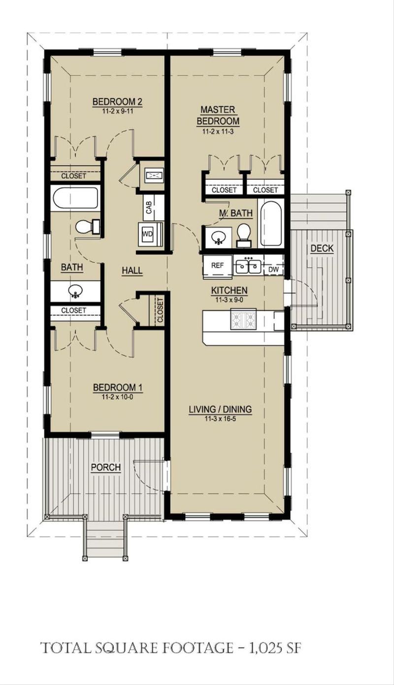 3 bedroom 2 bath plans 2