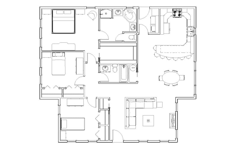 3 bedroom 2 bathroom house blueprints 3