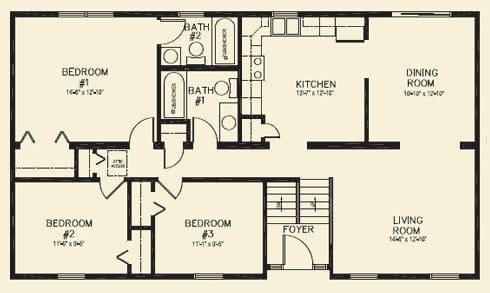 3 bedroom 2 bathroom house plans 4