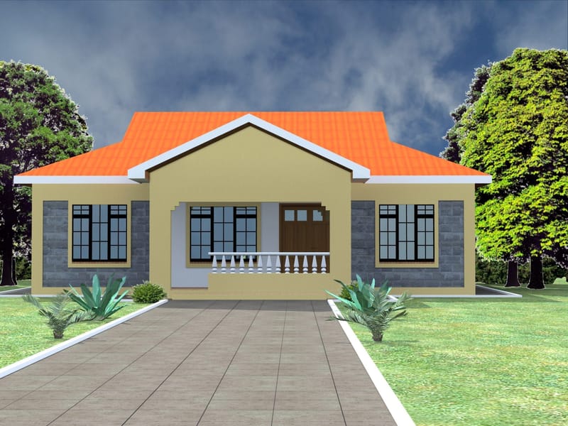 3 bedroom modern house plans 4