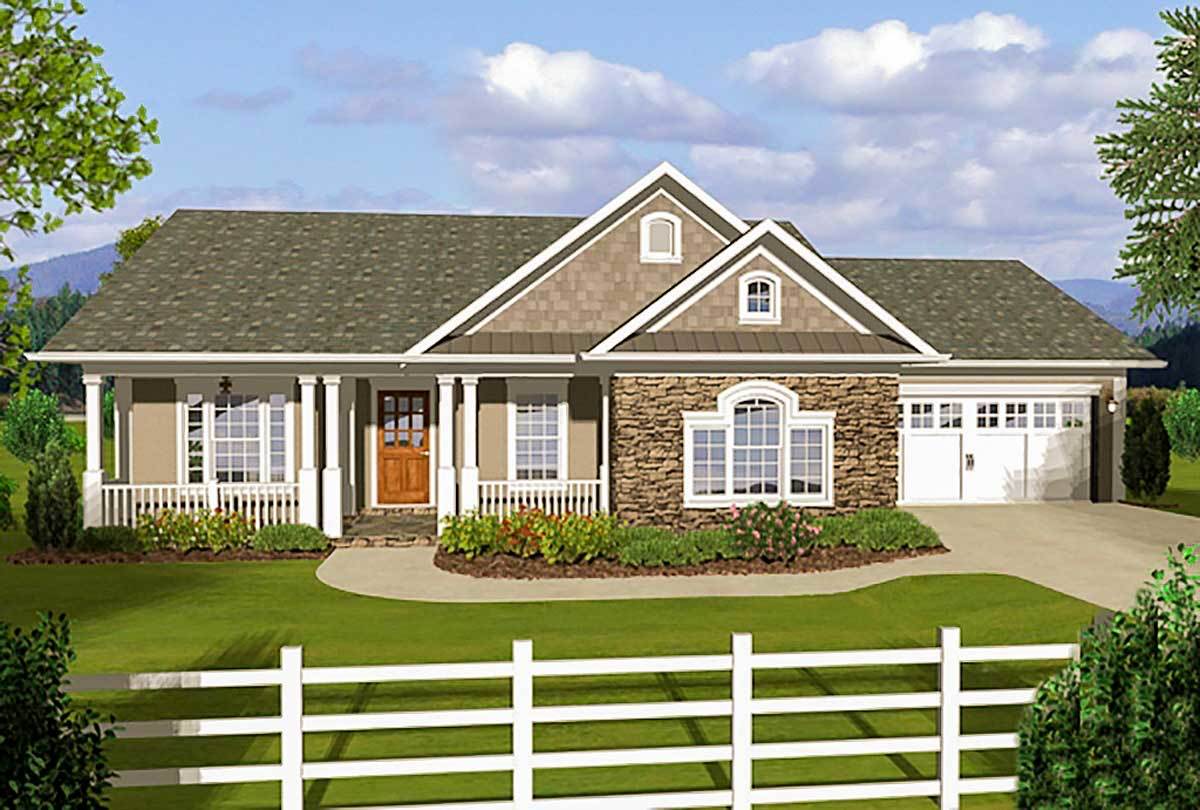 3 bedroom ranch house plan 5