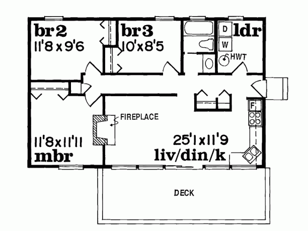 3 bedroom tiny house floor plans 5
