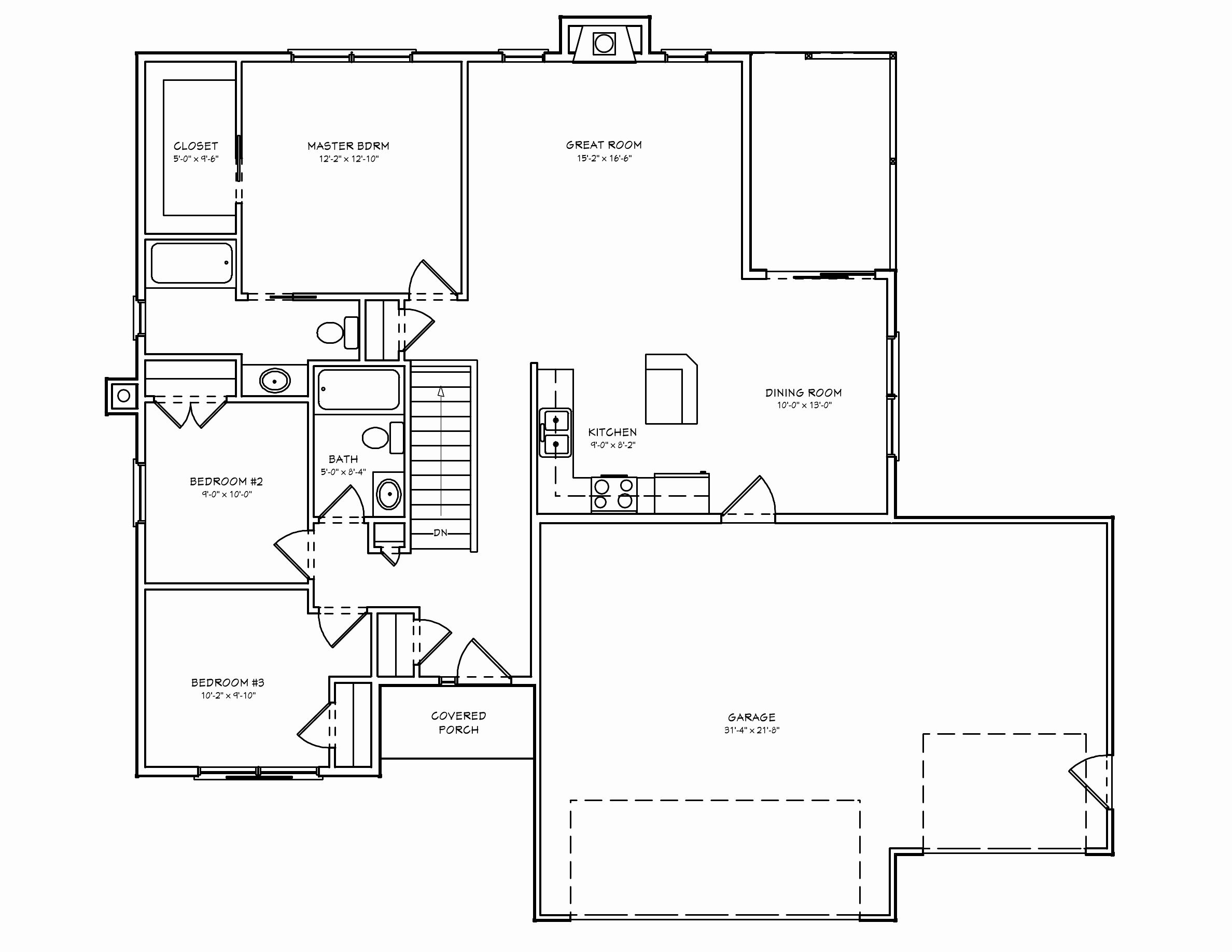 3 br ranch floor plans 2