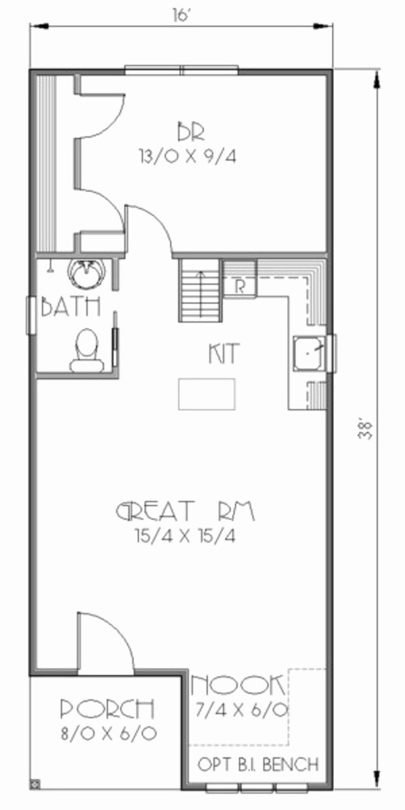 300 sq ft tiny house floor plans 3