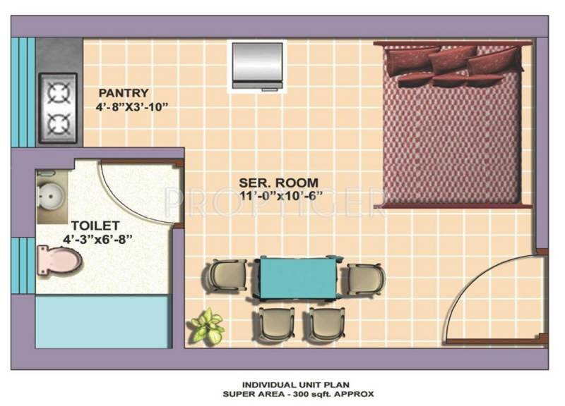 300 sq ft tiny house floor plans 4
