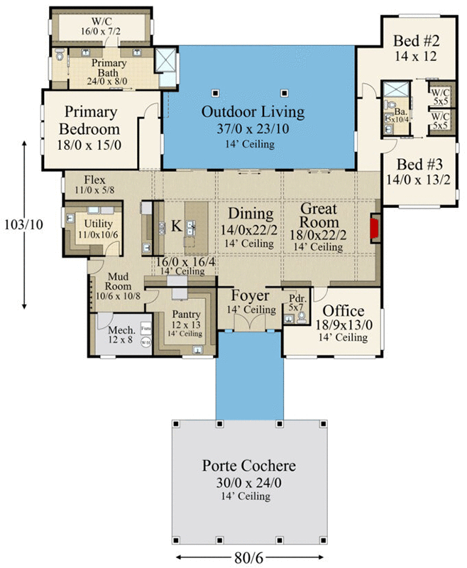 3500 sq ft floor plans 4