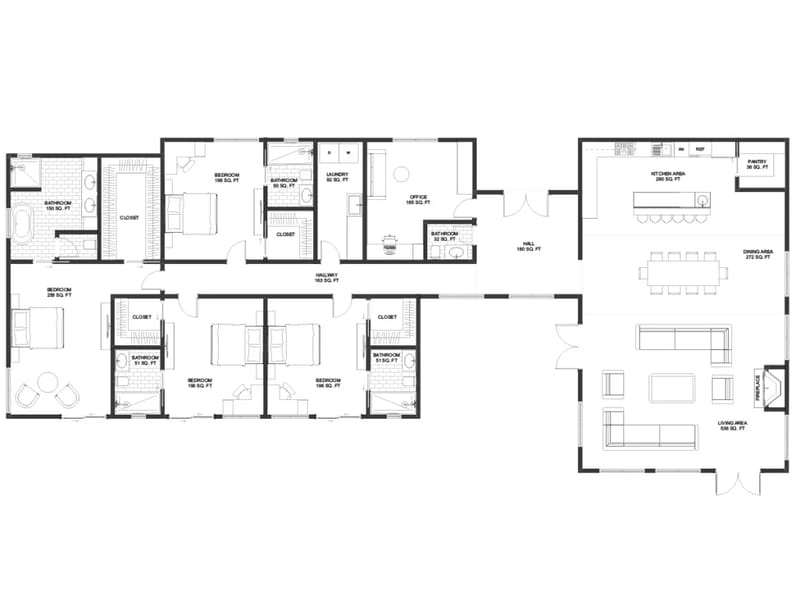 3500 sq ft floor plans 5