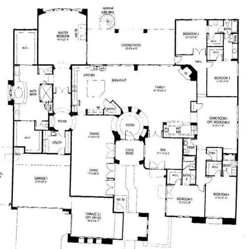 3500 sq ft floor plans 2