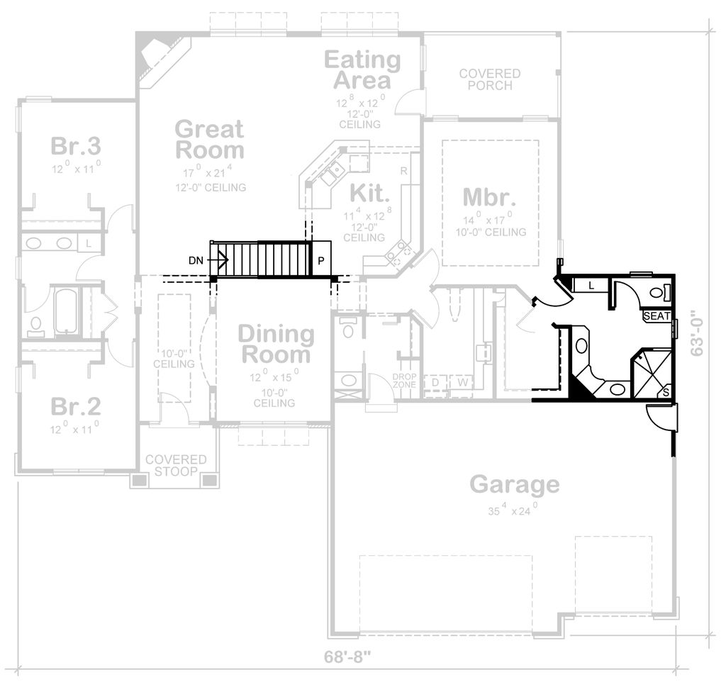 4 bedroom 3.5 bath house plans 3