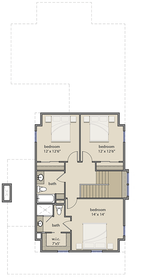 4 bedroom cottage house plans 3