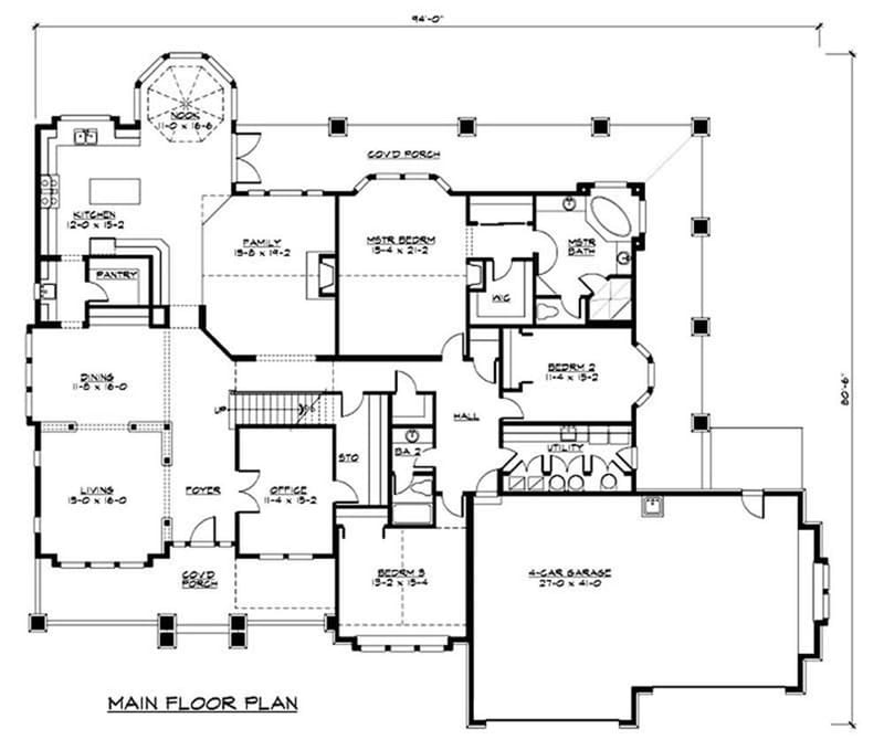 4000 sq ft home plans 1